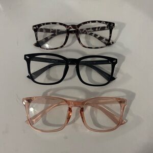 3 Pack of Blue Light Glasses